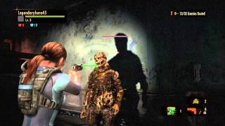 Resident Evil Revelations 2 - Raid Mode Jill Valentine Gameplay