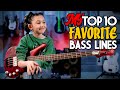 My top 10 favorite bass lines  part 2