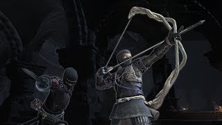 Dark Souls 3 PvP - Shadow Ninja - White Birch Bow - Dark Drift