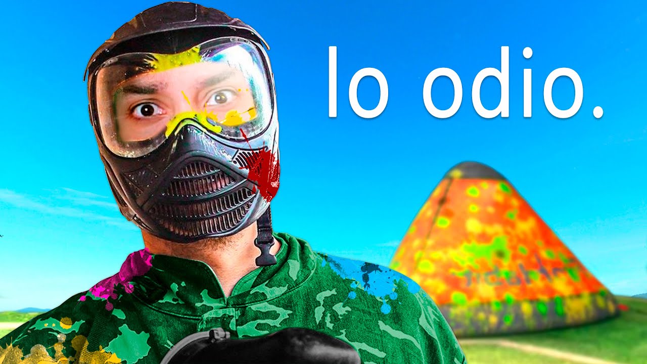 Jugué PAINTBALL por Primera Vez en Mi Vida