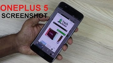 How to take Screenshot, Long screenshot in OnePlus 5 and Edit options in the screenshot