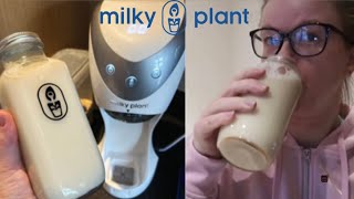 MILKY PLANT REVIEW AND THE PERFECT MILK RECIPE  @milkyplant #plantmilk #dairyfreerecipeshare #uk