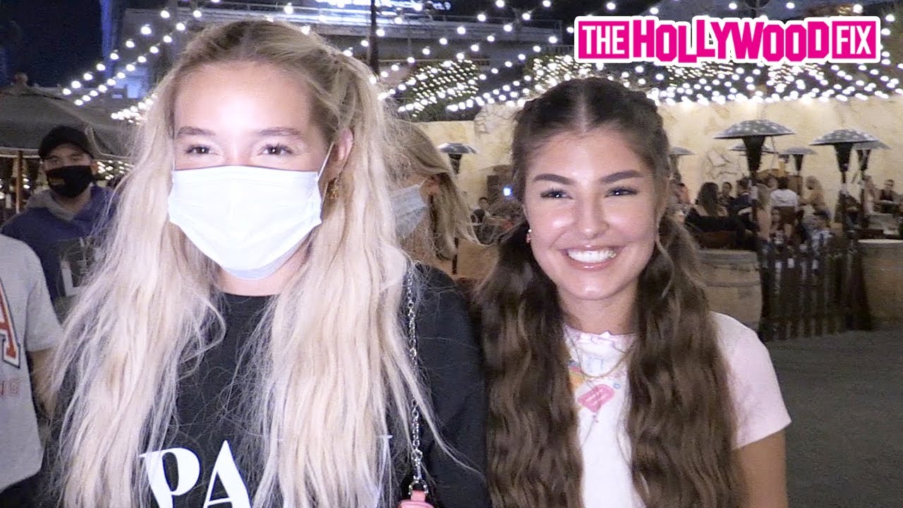 Darianka Sanchez & Olivia Ponton Speak On Their Friendship While Leaving Dinner With Bryce Hall