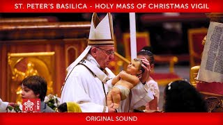 Pope Francis- St. Peter’s Basilica - Holy Mass of the Christmas Vigil 2018-12-24 screenshot 4