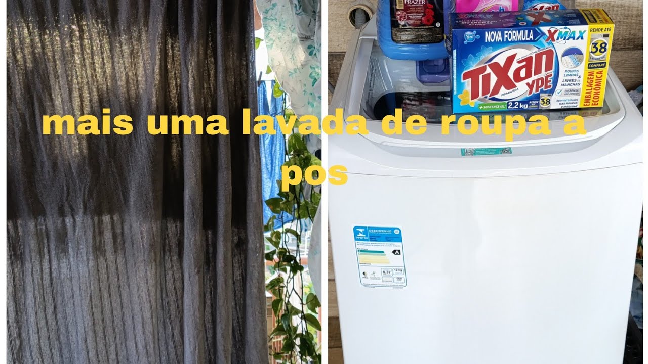 MAIS UMA LAVANDA DE ROUPA NA LAVADORA LAC12  ELECTROLUX 12kg 