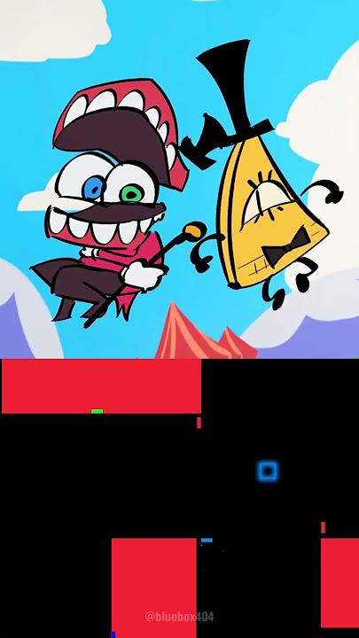 WELCOME TO DIGITAL FALLS! 👋🤗 (TADC x Gravity Falls Animation) | Blue Bouncing Square