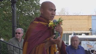 Monks for Peace speak in Saluda, South Carolina: Full video