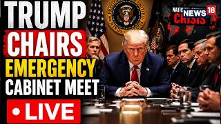 Download lagu LIVE: Trump Holds Emergency Cabinet Meeting at the White House | Iran War | Saudi Deal | N18G