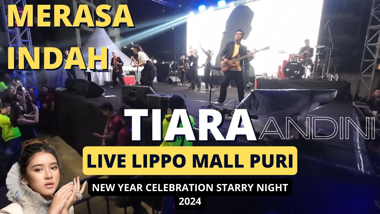 Tiara Andini - Merasa Indah | Live Lippo Mall Puri - YouTube