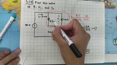 Problem 3.57 Fundamental of Electric Circuits (Alexander/Sadiku) 5th Edition