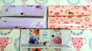 [軟質カードケースDIY] マスクケースや紙もの交換の入れ物などに活用できる