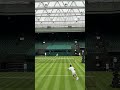 The acoustics 🤩 #Wimbledon #Tennis #Shorts #Alcaraz #Djokovic #TennisTournament