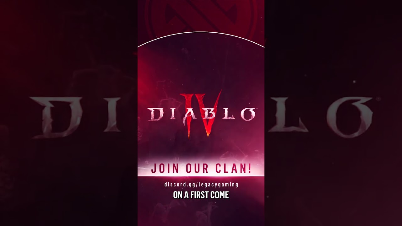 Join The Legacy Gaming Diablo 4 Clan!