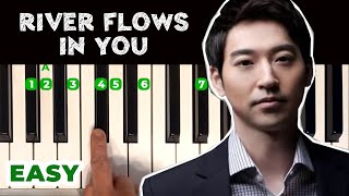 River Flows In You - Yiruma | EASY PIANO TUTORIAL For Beginners