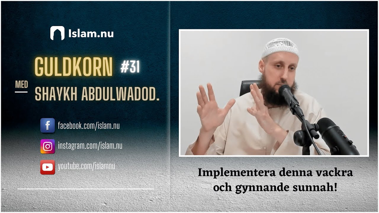 Implementera denna vackra & gynnande sunnah efter bönen!