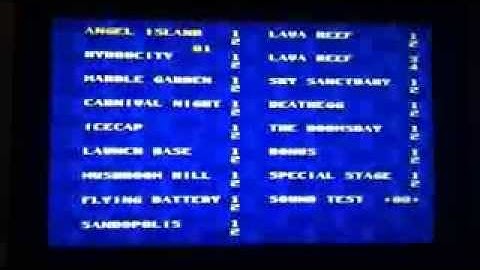 Sonic & Knuckles Level Select Cheat by SammyOfHyrule (REUPLOAD)