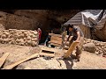 Tribal Man Building a Small Door for their Cave | Traditional Craftsmanship