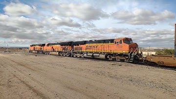 WB BNSF Port Stack Train Feat Rear DPU At Wild Crossing CA! #bigbossrailfanner