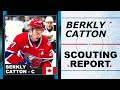 Berkly catton highlights  2024 nhl draft
