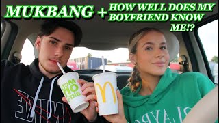 MUKBANG | HOW WELL DOES MY BOYFRIEND KNOW ME!?! | Romy Morris