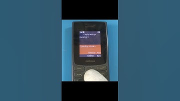 nokia 105 ta1575 standby screen setting #phonesetting #tech #mobile #shorts