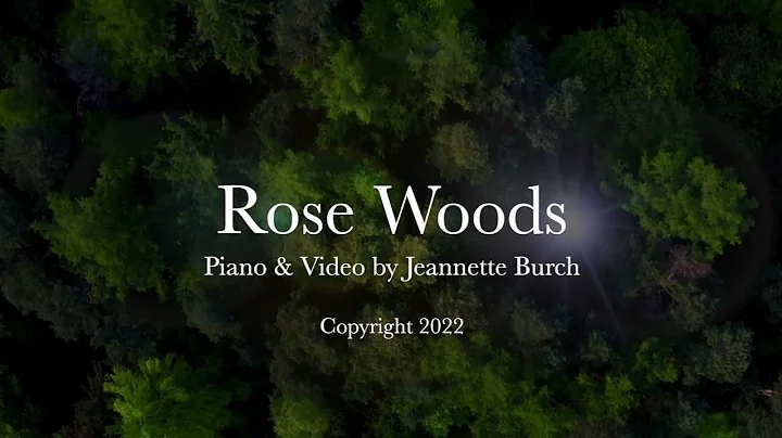 Rose Wood Piano by Jeannette Burch