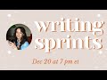 Write with me  dec 20th at 7 pm et