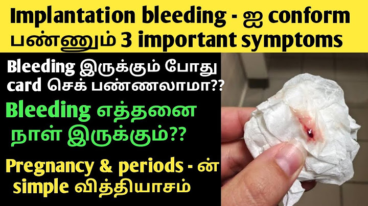 How long to take a pregnancy test after implantation bleeding