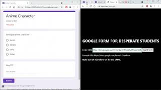 How to spam google form with user-friendly form | Borang screenshot 5