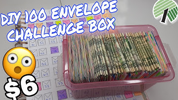 DIY MINI CASH ENVELOPES FOR $6 |SAVINGS CHALLENGE BOX | NO LAMINATOR *REQUIRED** | DOLLAR TREE ITEMS