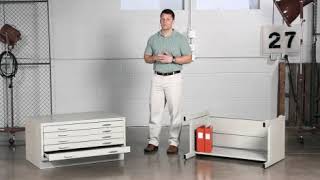 Safco Facil Flat File Cabinets