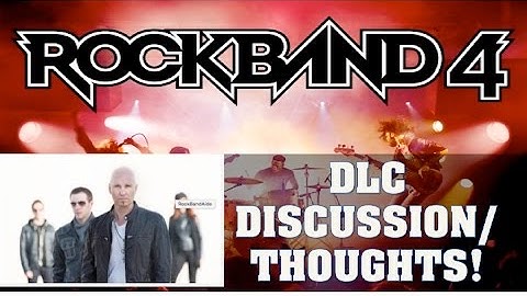 Rock Band 4 DLC News/Thoughts   Vertical Horizon & Tonic