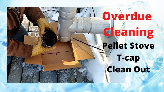 Pellet Stove Pipe Clean Maintenance - Safety 