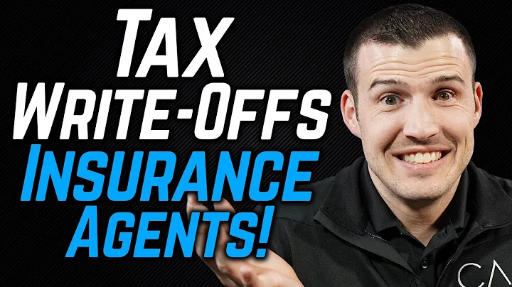 Tax Write Offs For Insurance Agents?