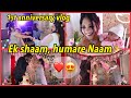 Hamari 1st  anniversary Vlog || fir se ki sagai❤️|| Ek sham hamareNaame #shyank