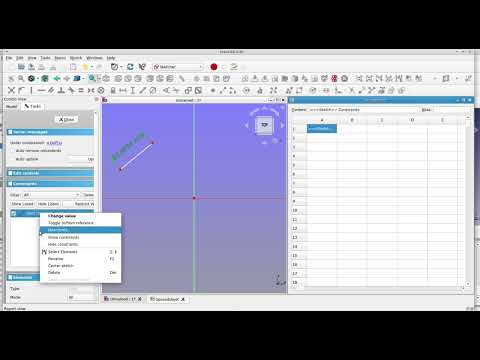 #freecad master variablen-namen