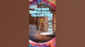 Which Sniper Clip Is BETTER? Call of Duty Modern Warfare 3 #shorts #callofduty #mw3