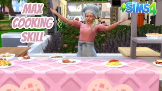 How to Max Cooking Skill | Sims 4