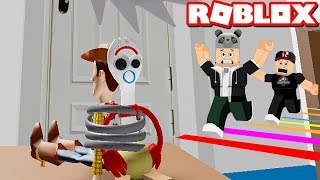 Parkuru Bitir Ve Forkyi Kurtar Oyuncak Hikayesi Parkuru - Panda Ile Roblox Toy Story 4 Obby