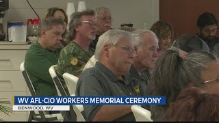 Memorial for employees who lost their lives at work