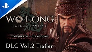 Wo Long: Fallen Dynasty - DLC 2: Conqueror of Jiangdong Trailer | PS5 & PS4 Games