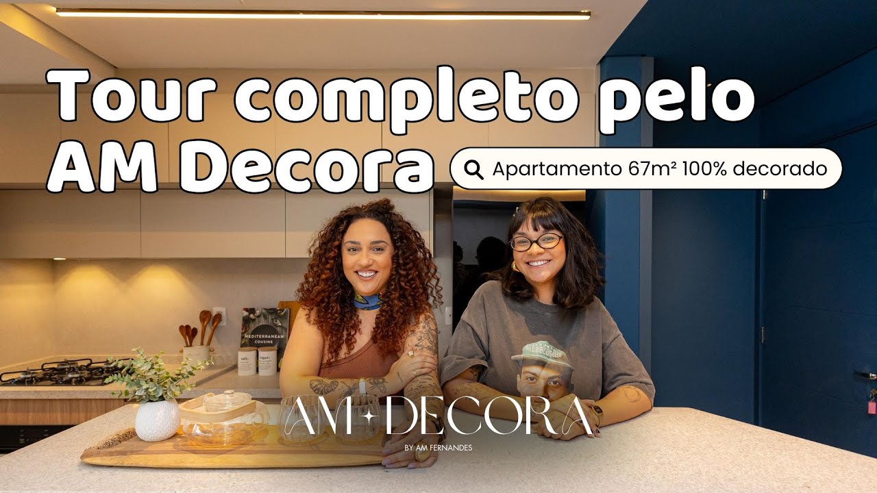 Tour pelo Apartamento Decorado: O RESULTADO FINAL | AM Decora EP Final