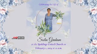 Thanksgiving Service For the life of Sislin Graham