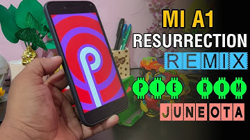 MI A1 June Update, Resurrection Remix PIE Rom, !!