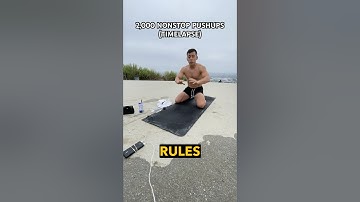 2,000 NONSTOP #PUSHUPS 💥 Challenge yourself to go further #DOHARDTHINGS #endurance #pushupchallenge