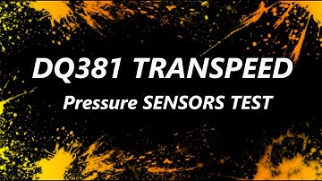 DQ381 - Transpeed Pressure Sensors  - Test