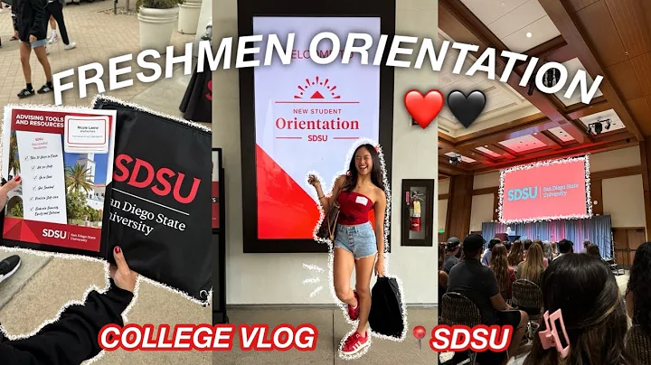 COLLEGE VLOG: SDSU Freshmen Orientation