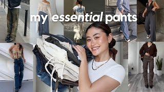 PANTS EVERY GIRL NEEDS | wardrobe essentials ep. 1 (how to build your wardrobe)