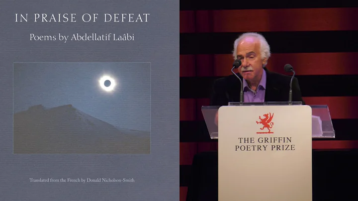 Translator Donald Nicholson-Smith, poet Abdellatif...
