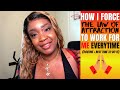 Law of Attraction - How I FORCE IT to Work | How to Manifest | The Love Gal